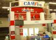 Camfive presenta sus bordadoras y maquinas laser segunda mano  Chile