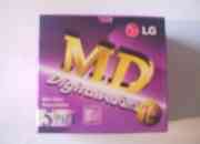 Minidisc pack 5 disc marca lg nuevos segunda mano  Chile