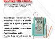 Multimetro digital 100a segunda mano  Chile
