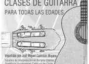 Clases particulares de guitarra segunda mano  Chile