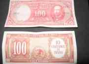 Usado, Billetes antiguos chilenos y argentinos segunda mano  Chile