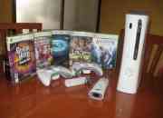 Xbox 360 con accesorios y juegos, usado segunda mano  Chile