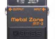 Vendo pedal boss mt-2 metal zone segunda mano  Chile