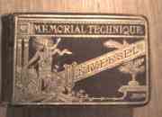 Libro miniatura antiguedad 1912 memorial tecnico …, usado segunda mano  Chile