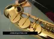 Saxofon nuevo curva bell, usado segunda mano  Chile