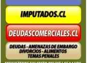 Asesorias legales, No mas deudas, Amenazas de embargo, Temas de Familia, Penales
