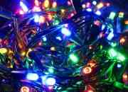 10 metros de luces led de navidad, usado segunda mano  Chile