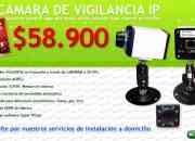 Camara ip de vigilancia con vision nocturna segunda mano  Chile