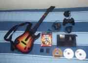 Se vende playstation 2 + set guitar hero segunda mano  Chile