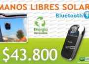 Usado, Manos libres solar para autos segunda mano  Chile
