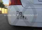 Familia para auto sticker familia decoracion auto segunda mano  Chile