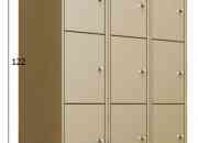 Usado, Roperos  casilleros metalicos, lockers segunda mano  Chile