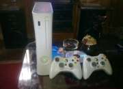 Xbox 360 arcade desbloqueada +2 controles origina… segunda mano  Chile