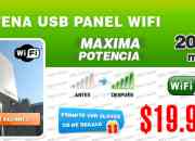 Usado, Antena usb panel para internet wifi segunda mano  Chile