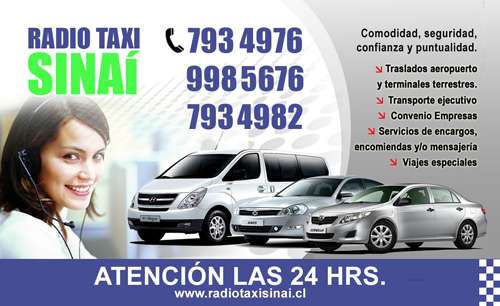 Radio taxi ejecutivo en san bernardo