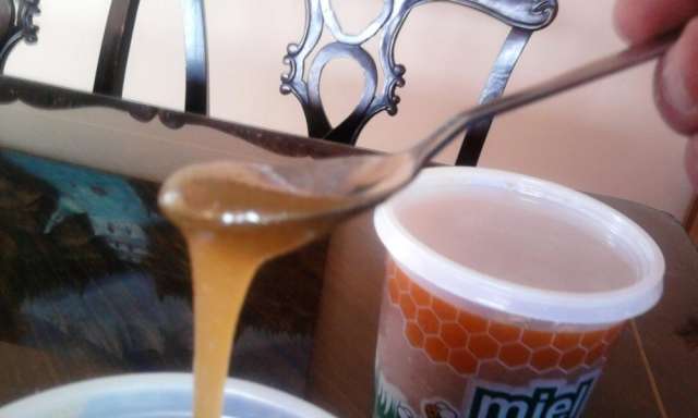 Venta de miel de abejas. totalmente natural