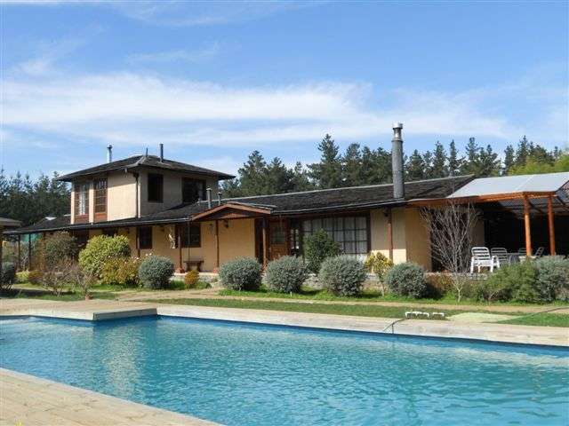 En Algarrobo Parcela Piscina Dos Casas En Valparaiso Terrenos