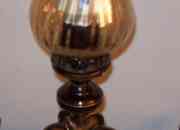 Hermosa lampara de velador en bronce, usado segunda mano  Chile