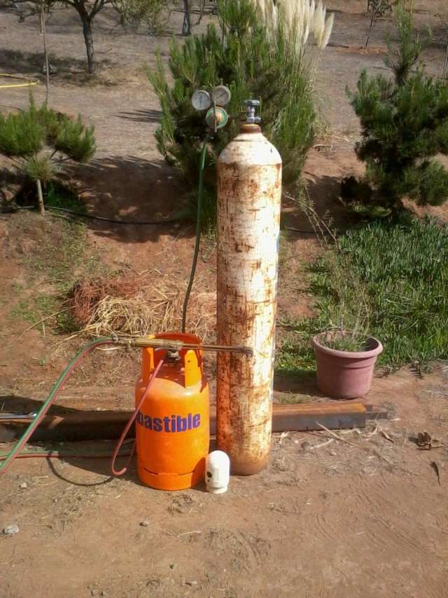 Vendo Equipo De Oxicorte Completo Como Nuevo Tubo De Oxigeno Con Carga 
