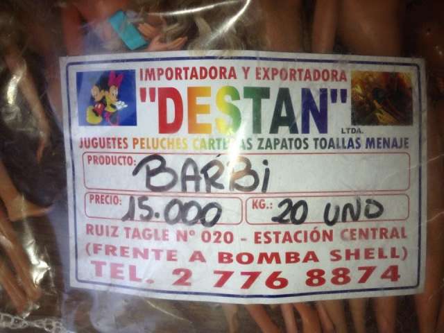 venta de juguetes por kilo estacion central