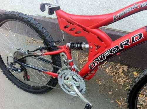 Bicicleta oxford aro 26 doble suspension hot sale