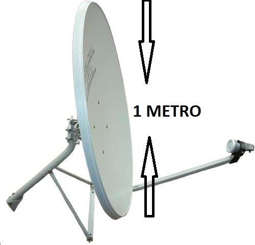 Antena parabolica 100 cm sin LNB