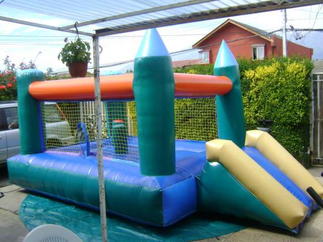 Castillo Inflable 3 X 4 Mts. Con Tobogan En Nuñoa - Otros Servicios ...