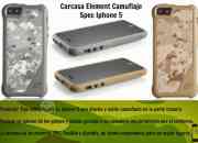 Carcasa element camuflaje militar iphone 5 segunda mano  Chile