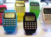Reloj calculadora moda joven colores fashon pulse… segunda mano  Chile