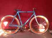 Bicicleta celeste single speed segunda mano  Chile
