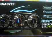 Nvidia gtx 760 oc edition 2gb gigabyte windforce segunda mano  Chile