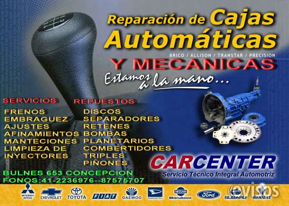 Cajas Automaticas Y Mecanicas En Concepci N T Cnicos