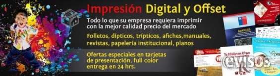 Oferta impresión digital y offset en Santiago Otros Artículos 636737