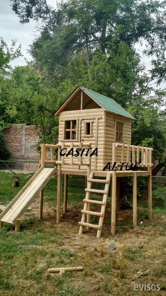 Las mas hermosas casitas para niños en madera impregnada en Colina -  Accesorios de Bebes y Niños | 487385