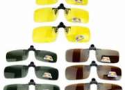 Pack de 2 gafas sobrelentes polarizados clip-on, …, usado segunda mano  Chile