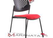 Silla asiento tapizado para oficinas,recepcion, a… segunda mano  Chile