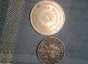 Lote moneda chilena 2 1/2 centavos y filla telefo…, usado segunda mano  Chile