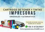 Cartridges de toner / tintas originales y alterna… segunda mano  Chile
