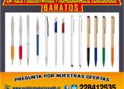 Lapices publicitarios, baratos f. 228412535 . segunda mano  Chile