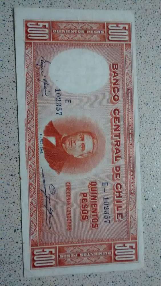 Compro Billetes Antiguos En Santiago - Otros Artículos | 708636