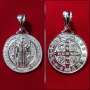Medalla de San Benito en Plata Merced 738