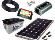 Usado, Kit solar fotovoltaico 1000w-220v para zonas apar… segunda mano  Chile