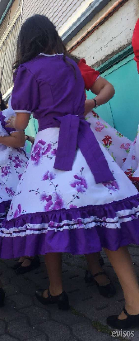 Vestido Cueca Nuevos Zapatos Y Tul Hecho A Mano En Providencia Ropa Y