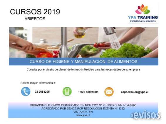 Curso De Higiene Y Manipulaci N De Alimentos En Vi A Del Mar Cursos