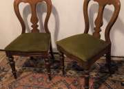 2 antiguas sillas caoba- estado que se encuentran segunda mano  Chile
