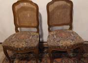 2 bellas antiguas sillas francesas * respaldo en…, usado segunda mano  Chile